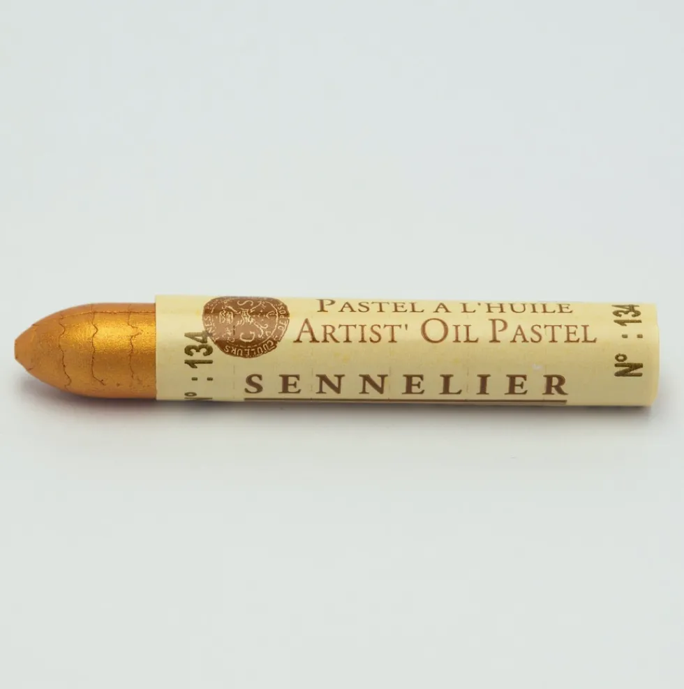Pastela olejna Artist' - Sennelier - 134, Iridescent Red Gold