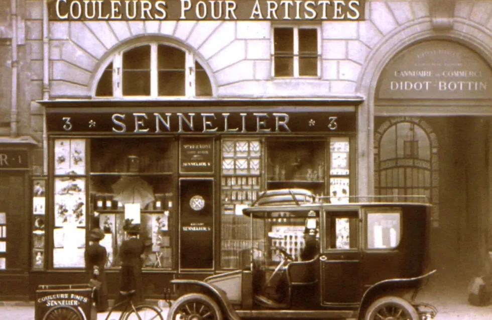 Pastela olejna Artist' - Sennelier - 234, Permanent Green Light