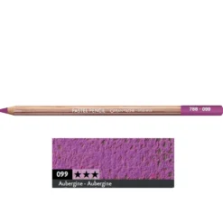 Pastela sucha w kredce Pastel Pencil - Caran d'Ache - 099, Aubergine