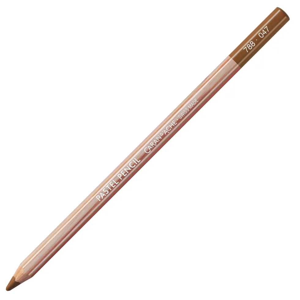 Pastela sucha w kredce Pastel Pencil - Caran d'Ache - 047, Bistre