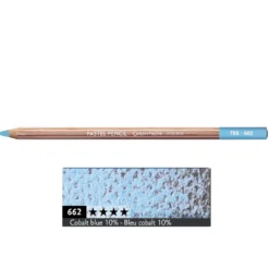 Pastela sucha w kredce Pastel Pencil - Caran d'Ache - 662, Cobalt Blue 10%