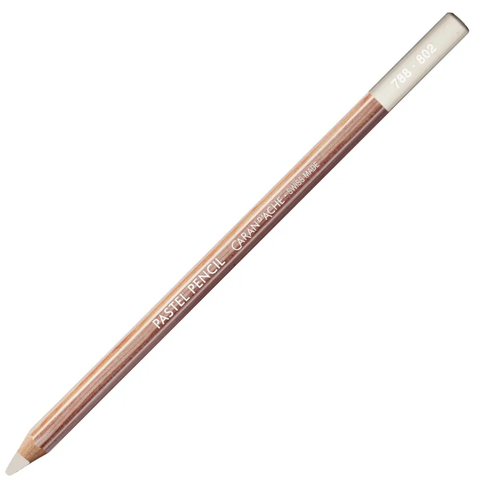 Pastela sucha w kredce Pastel Pencil - Caran d'Ache - 802, French Grey 10%