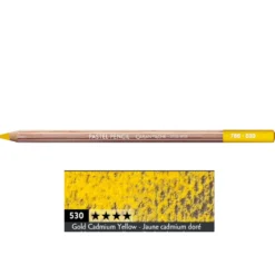 Pastela sucha w kredce Pastel Pencil - Caran d'Ache - 530, Gold Cadmium Yellow
