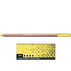 Pastela sucha w kredce Pastel Pencil - Caran d'Ache - 240, Lemon Yellow