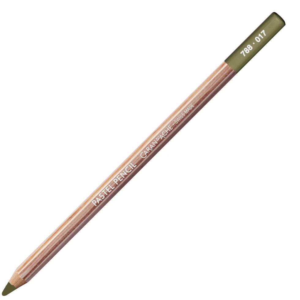 Pastela sucha w kredce Pastel Pencil - Caran d'Ache - 017, Light Reseda