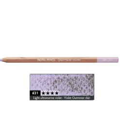 Pastela sucha w kredce Pastel Pencil - Caran d'Ache - 631, Light Ultramarine Violet