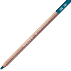 Pastela sucha w kredce Pastel Pencil - Caran d'Ache - 180, Malachite Green