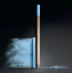 Pastela sucha w kredce Pastel Pencil - Caran d'Ache - 225, Moss Green