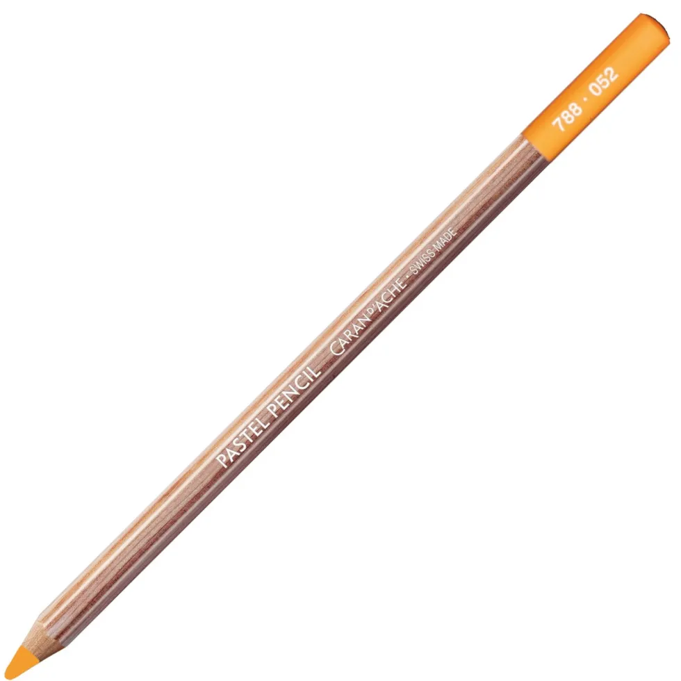 Pastela sucha w kredce Pastel Pencil - Caran d'Ache - 052, Saffron