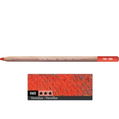 Pastela sucha w kredce Pastel Pencil - Caran d'Ache - 060, Vermilion