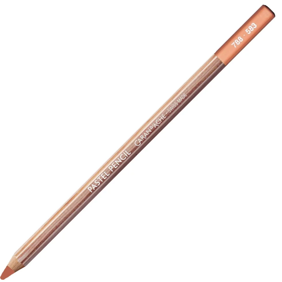 Pastela sucha w kredce Pastel Pencil - Caran d'Ache - 583, Violet Pink