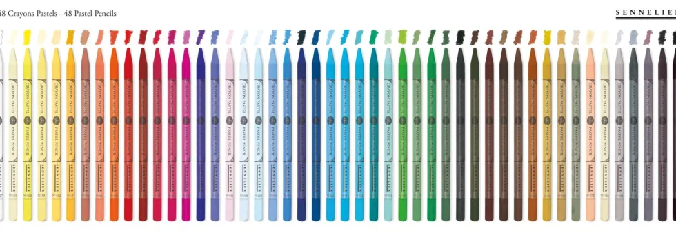 Pastela sucha w kredce Pastel Pencil - Sennelier - 197 Cadmium Yellow Orange Hue