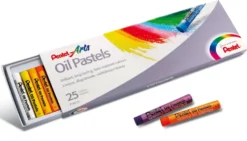Pastele olejne - Pentel - 12 kolorów