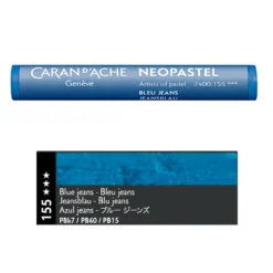 Pastel olejna Neopastel - Caran d'Ache - 155, Blue Jeans