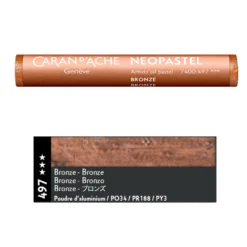 Pastel olejna Neopastel - Caran d'Ache - 497, Bronze