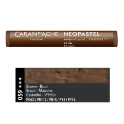 Pastel olejna Neopastel - Caran d'Ache - 059, Brown