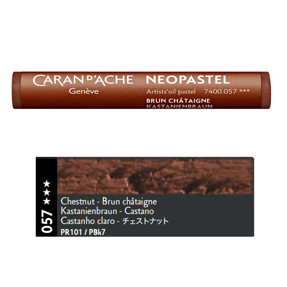 Pastel olejna Neopastel - Caran d'Ache - 057, Chestnut