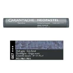 Pastel olejna Neopastel - Caran d'Ache - 007, Dark Grey