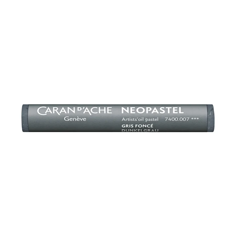 Pastel olejna Neopastel - Caran d'Ache - 007, Dark Grey
