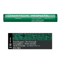 Pastel olejna Neopastel - Caran d'Ache - 210, Emerald Green