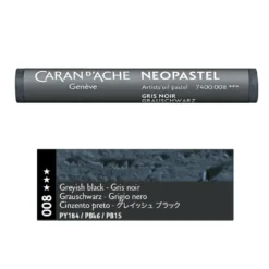 Pastel olejna Neopastel - Caran d'Ache - 008, Greyish Black