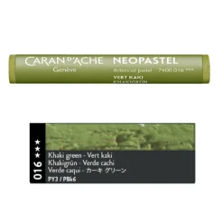Pastel olejna Neopastel - Caran d'Ache - 016, Khaki Green