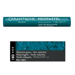Pastel olejna Neopastel - Caran d'Ache - 180, Malachite Green