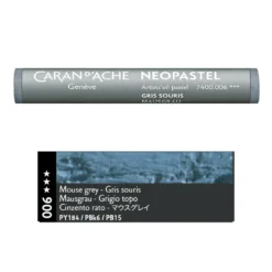Pastel olejna Neopastel - Caran d'Ache - 006, Mouse Grey