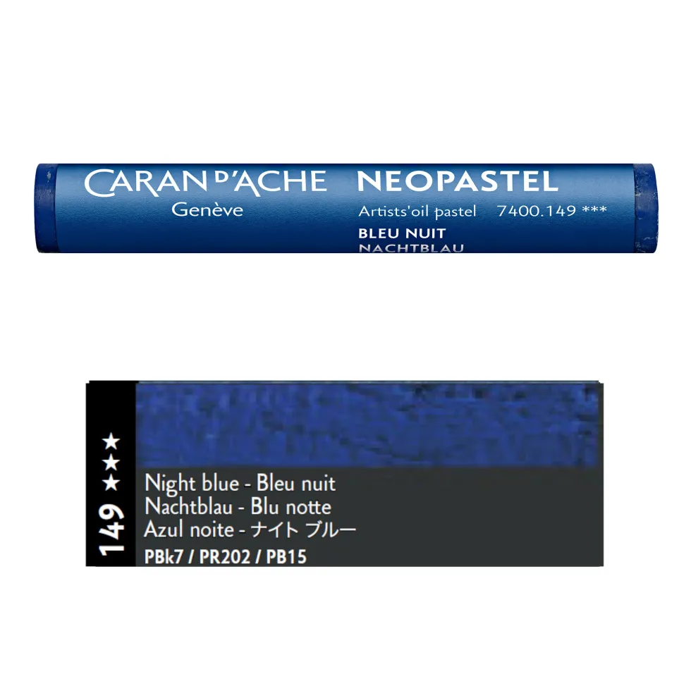 Pastel olejna Neopastel - Caran d'Ache - 149, Night Blue