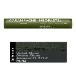 Pastel olejna Neopastel - Caran d'Ache - 019, Olive Black