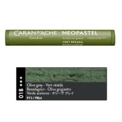 Pastel olejna Neopastel - Caran d'Ache - 018, Olive Grey