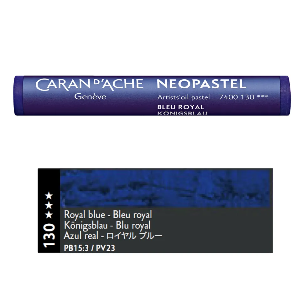 Pastel olejna Neopastel - Caran d'Ache - 130, Royal Blue