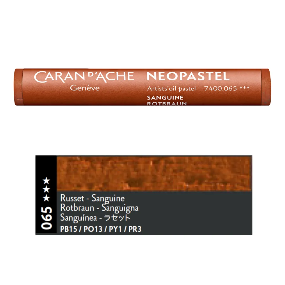 Pastel olejna Neopastel - Caran d'Ache - 065, Russet