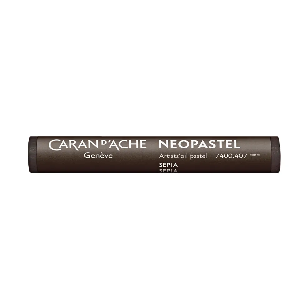 Pastel olejna Neopastel - Caran d'Ache - 407, Sepia