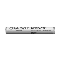 Pastel olejna Neopastel - Caran d'Ache - 498, Silver