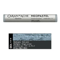 Pastel olejna Neopastel - Caran d'Ache - 004, Steel Grey