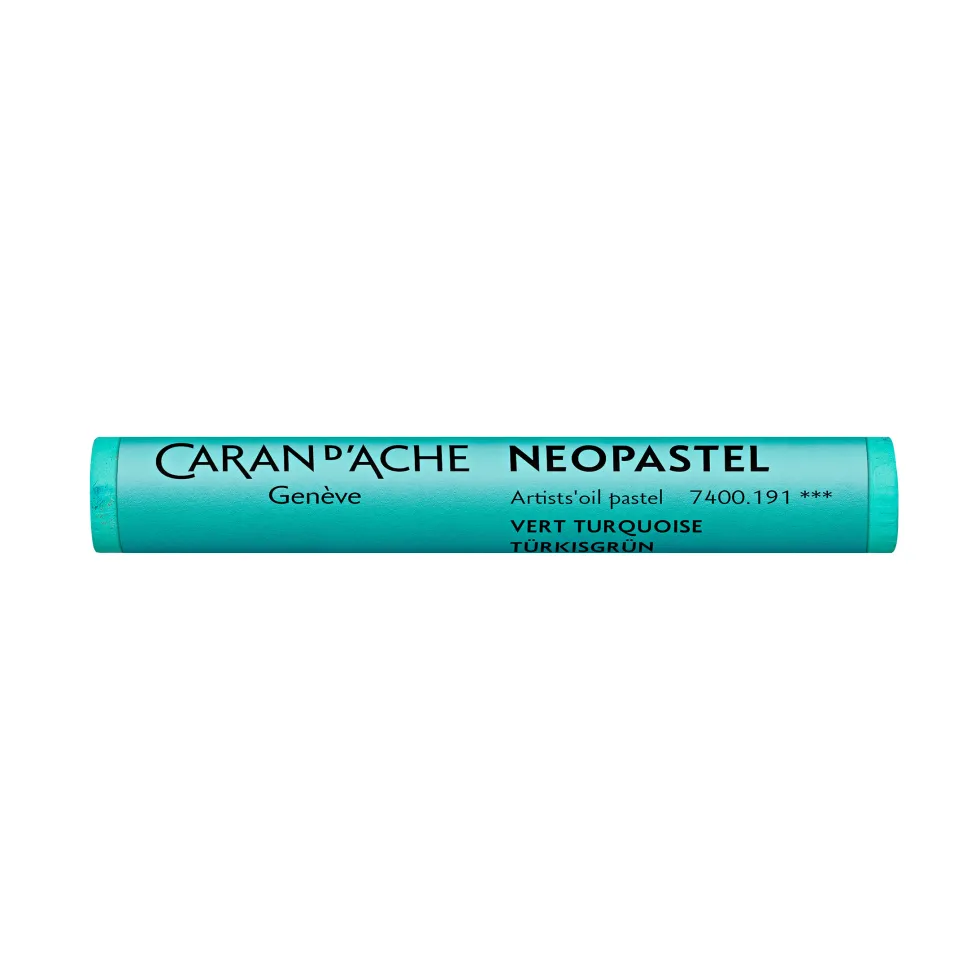 Pastel olejna Neopastel - Caran d'Ache - 191, Turquoise Green