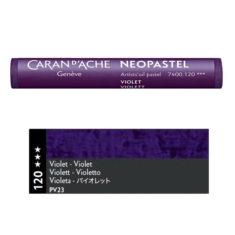 Pastel olejna Neopastel - Caran d'Ache - 120, Violet