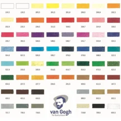 Pastel olejna - Van Gogh - 318.5, Carmine