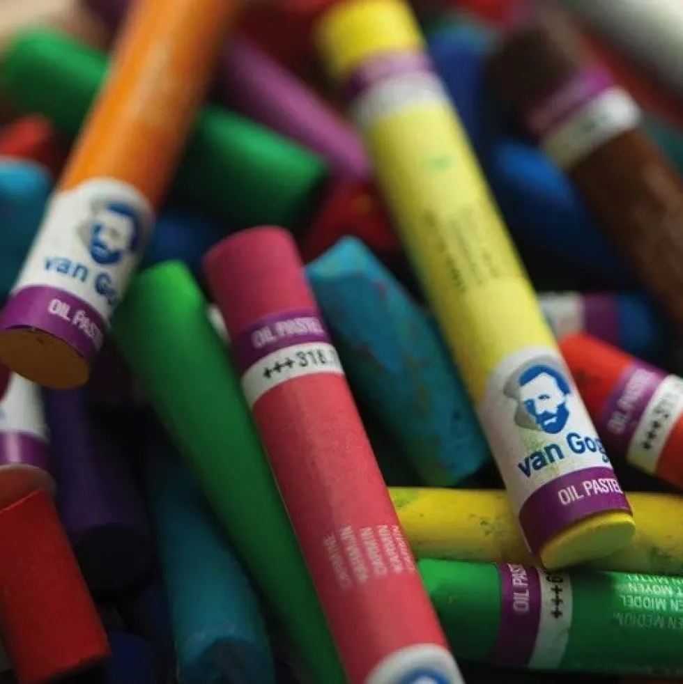 Pastel olejna - Van Gogh - 709.5, Green Grey