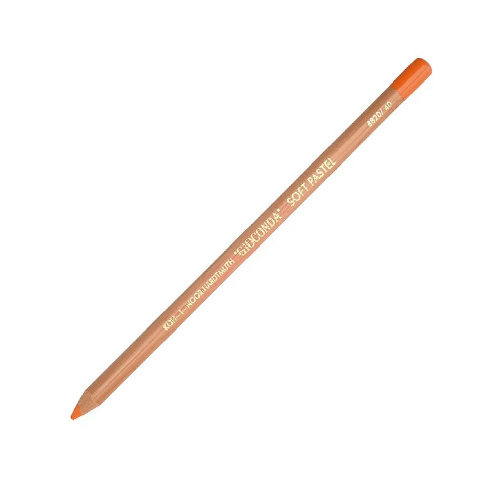 Pastel sucha Gioconda w drewnie - Koh-I-Noor - 40, Cadmium Orange