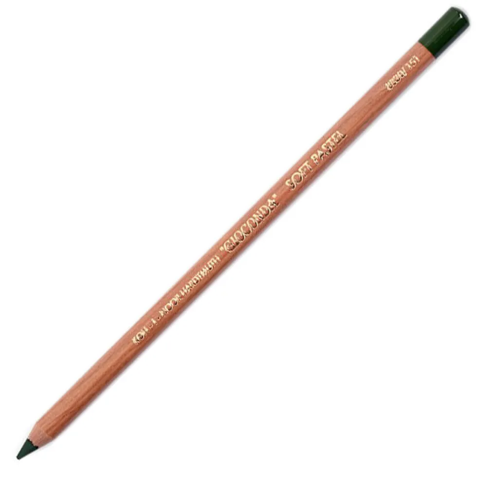 Pastel sucha Gioconda w drewnie - Koh-I-Noor - 151, Dark Olive Green