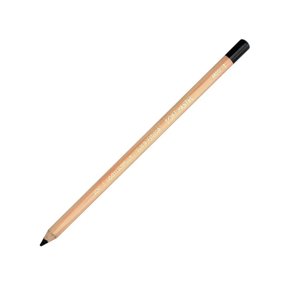 Pastel sucha Gioconda w drewnie - Koh-I-Noor - 12, Ivory Black