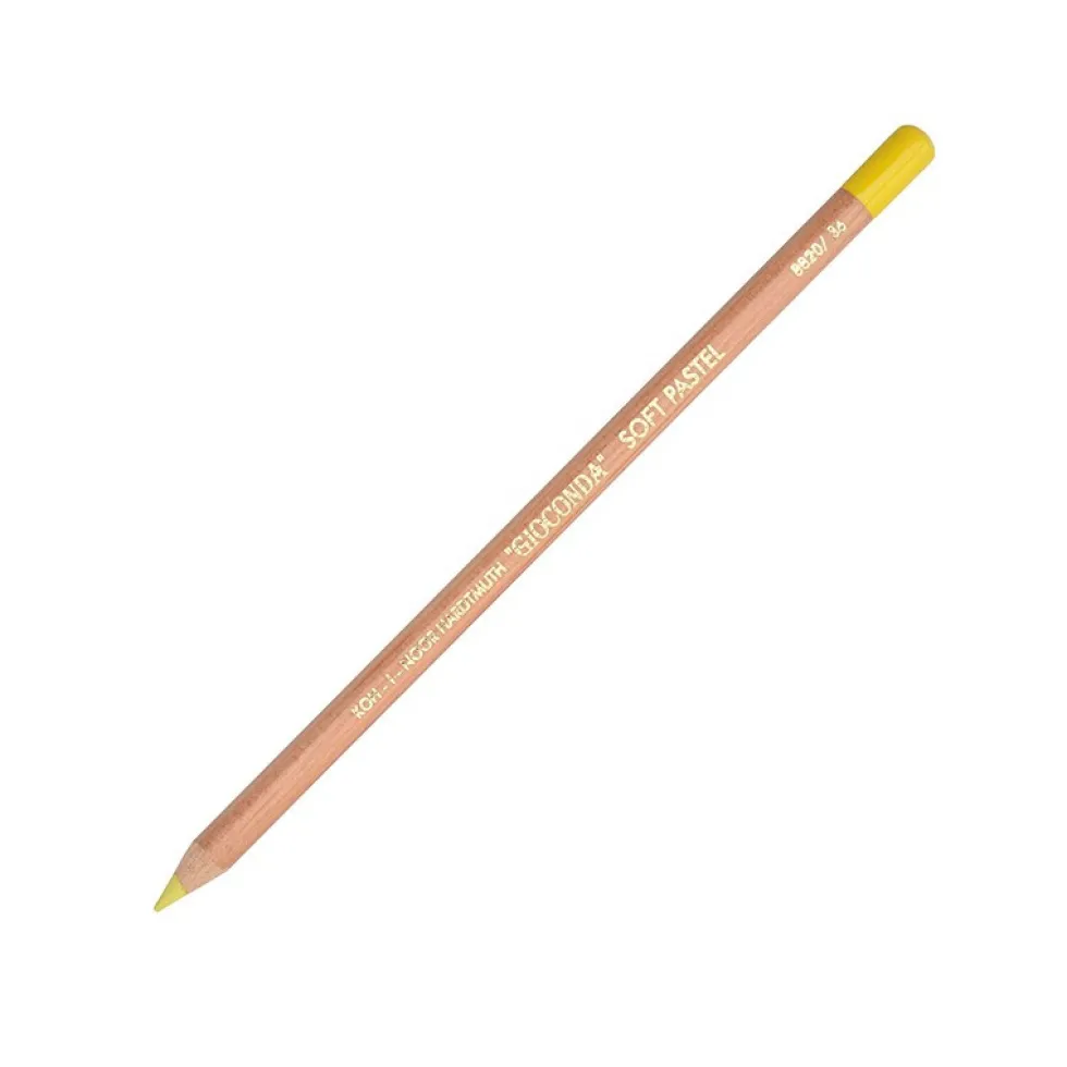 Pastel sucha Gioconda w drewnie - Koh-I-Noor - 36, Lemon Yellow