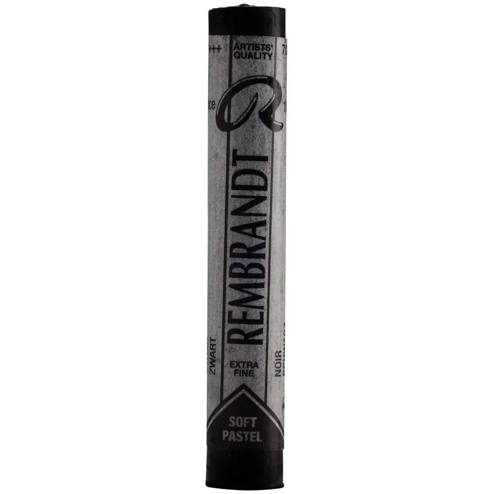 Pastel sucha Soft - Rembrandt - Black 5