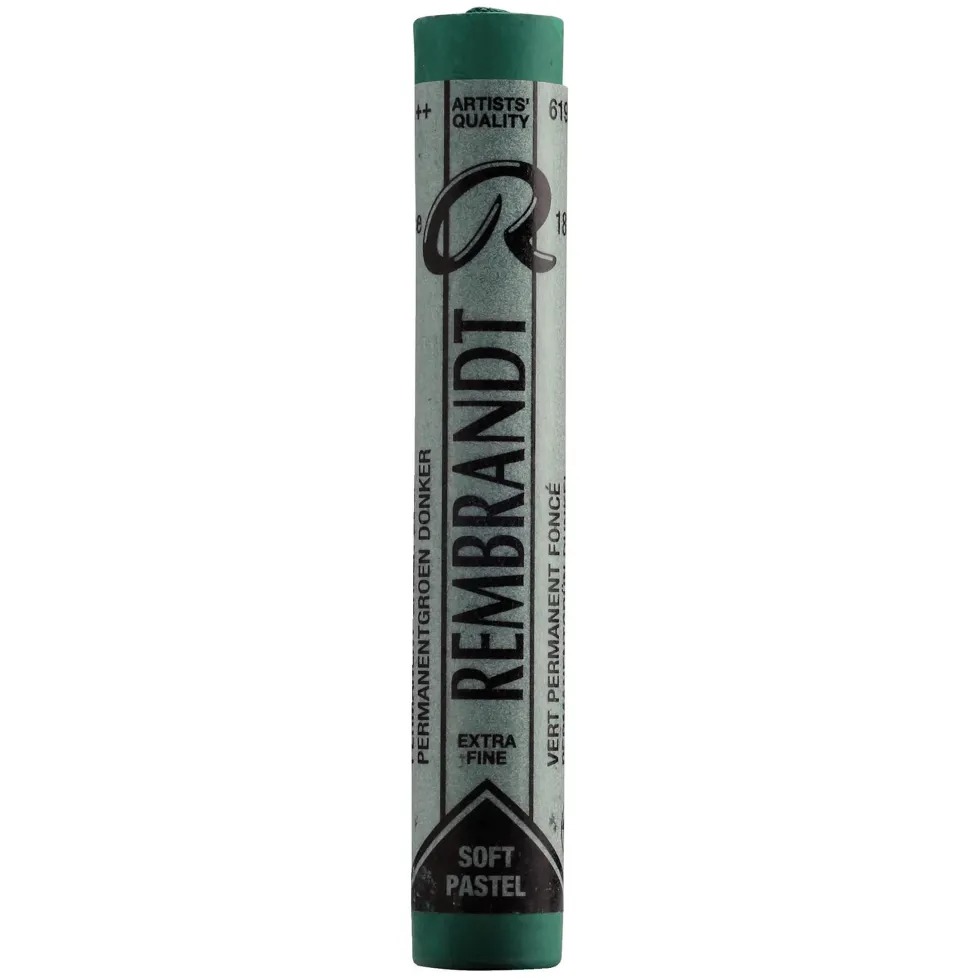 Pastel sucha Soft - Rembrandt - Permanent Green Deep 5