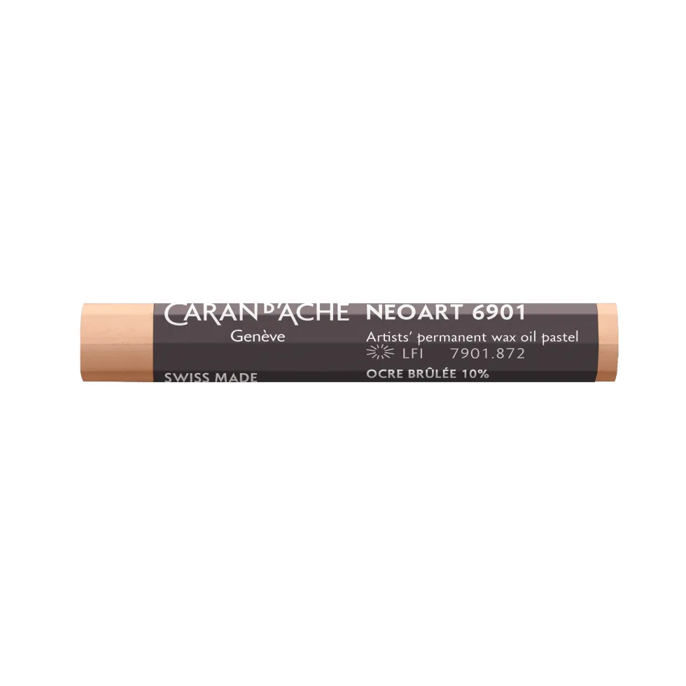 Pastel woskowo-olejny Neoart 6901 - Caran d'Ache - 872, Burnt Ochre 10