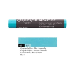 Pastel woskowo-olejny Neoart 6901 - Caran d'Ache - 671, Chrysocolla Blue