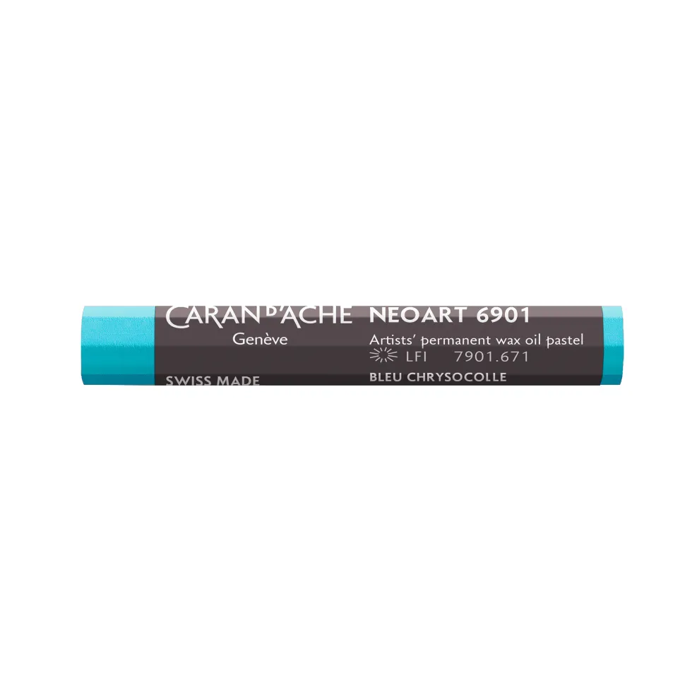 Pastel woskowo-olejny Neoart 6901 - Caran d'Ache - 671, Chrysocolla Blue