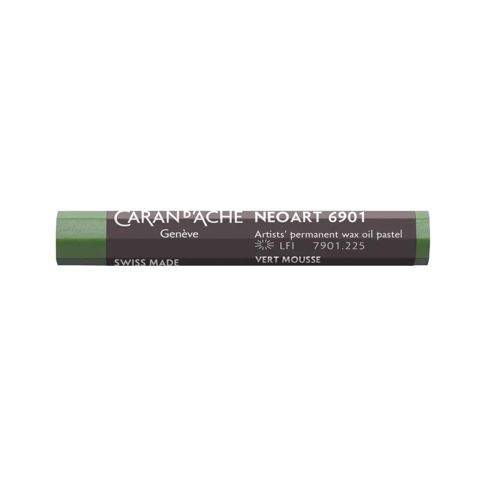 Pastel woskowo-olejny Neoart 6901 - Caran d'Ache - 225, Moss Green